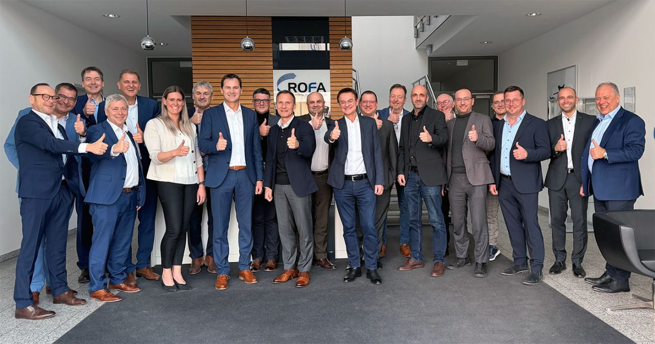 ROFA Gruppenfoto Empfang