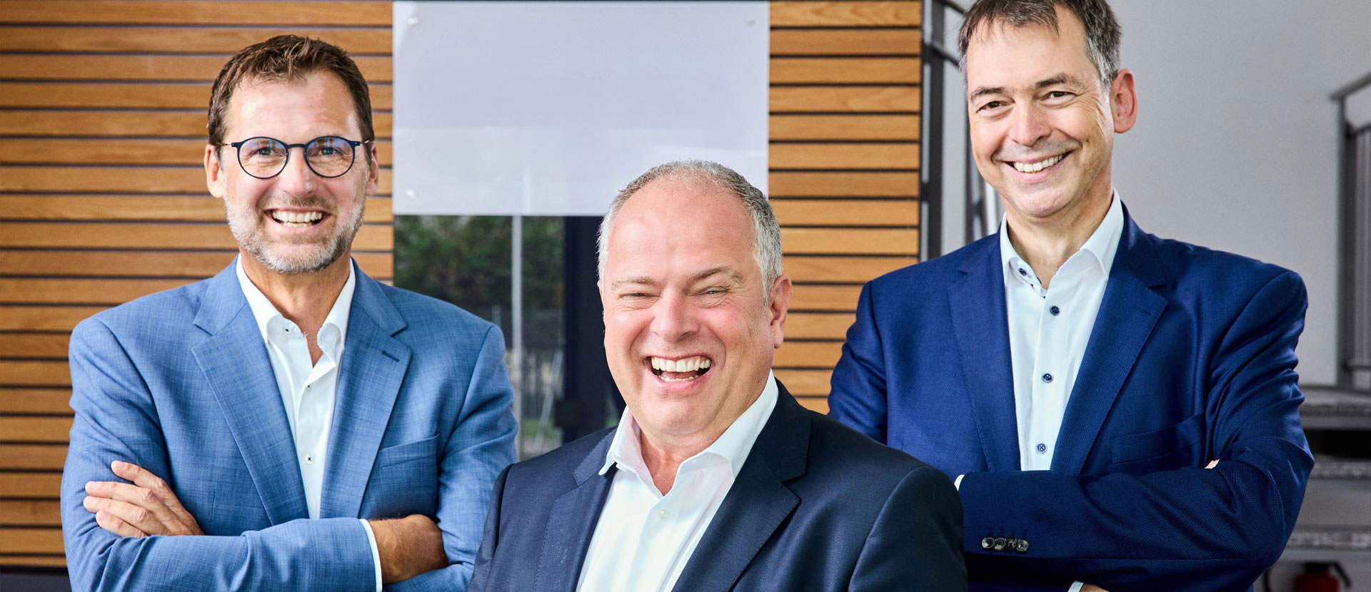 Gruppengfoto - Geschäftsführung der SPIE ROFA AUTOMATION SOLUTIONS GMBH